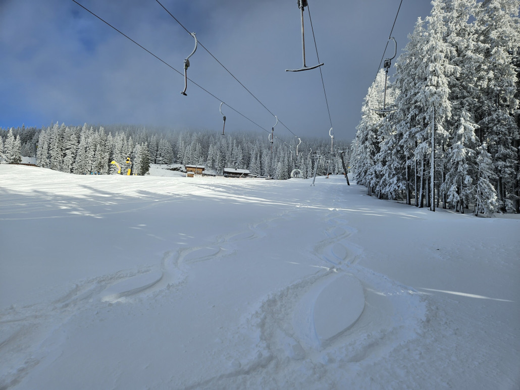 Mit etwas Sonne schon gleich viel besser.