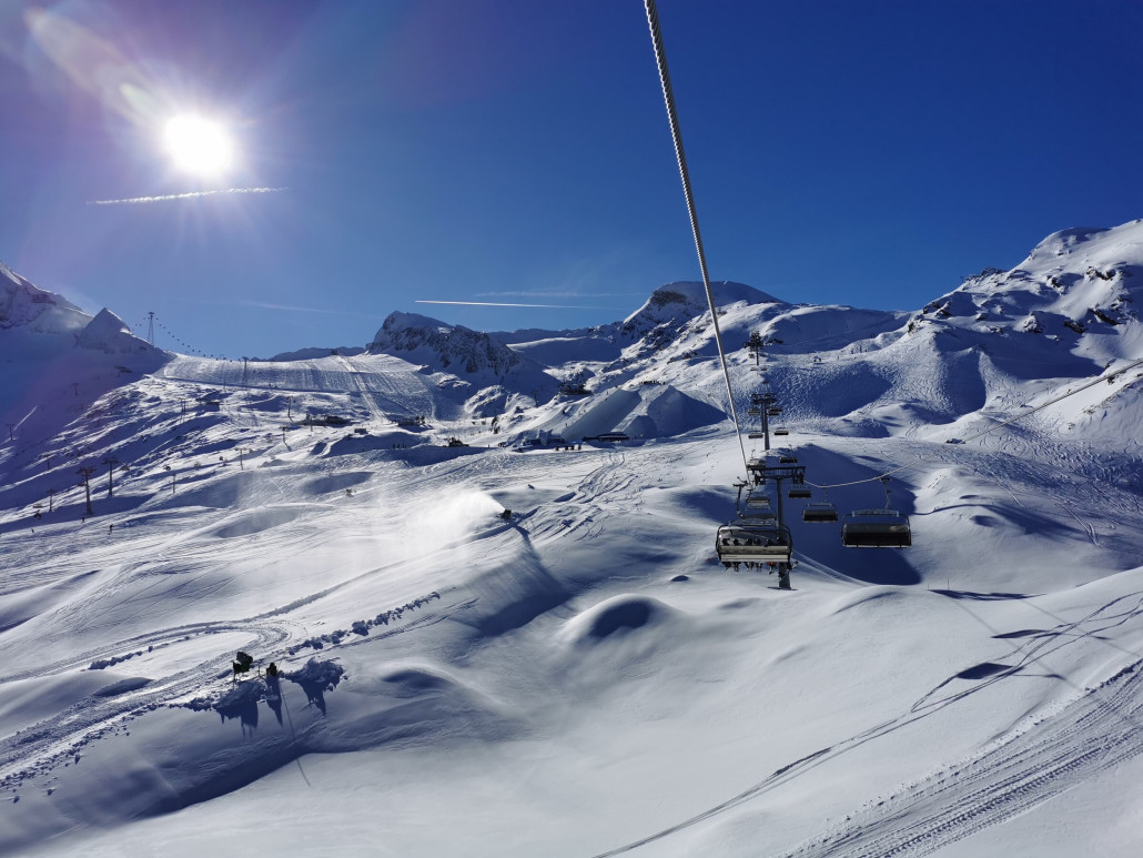 In der Kristallbahn.