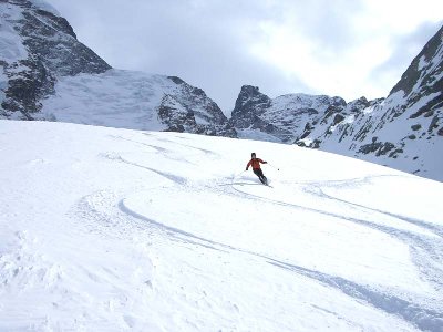 Wieder Breithorn und Kl. Matterhorn im Hintergrund