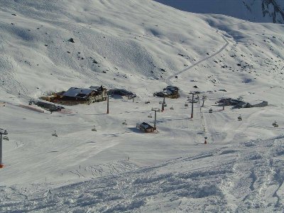 Alp Trida, noch menschenleer. Erst gegen 10 Uhr wurde es merklich voller