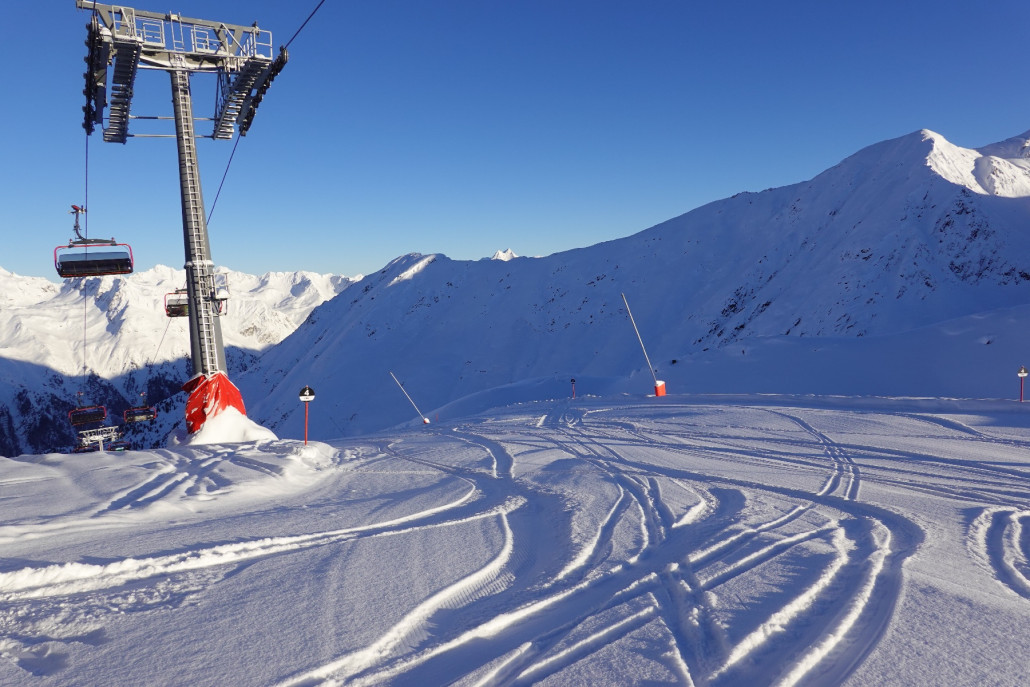 Neuschnee am Pardatschgrat