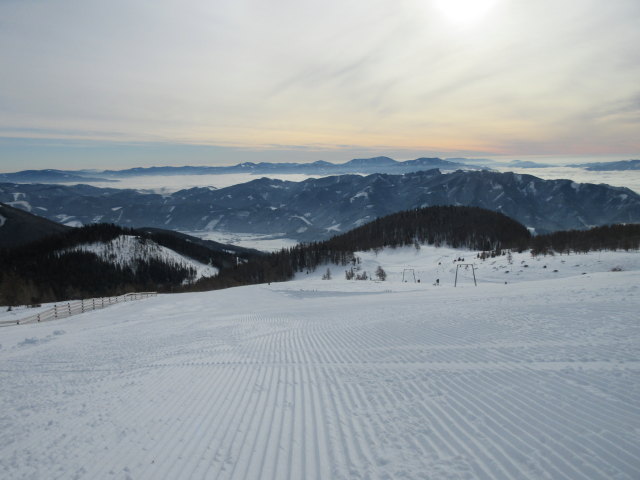 Paradiesabfahrt, rechts der 2-SL Paradies