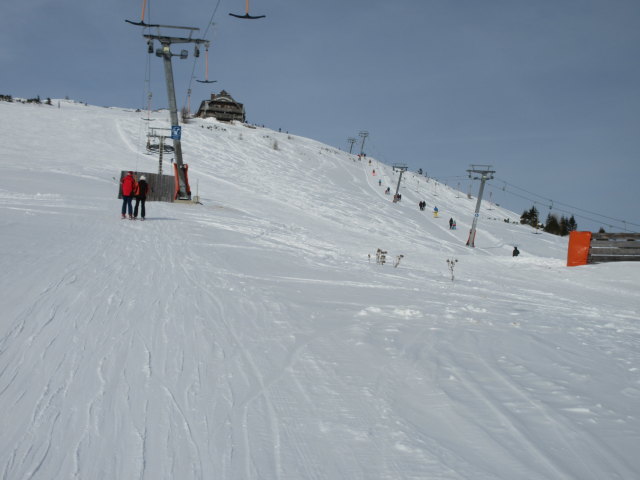 Bergstation des 2-SL Schönleiten I (1.723 m) und 2-SL Schönleiten II