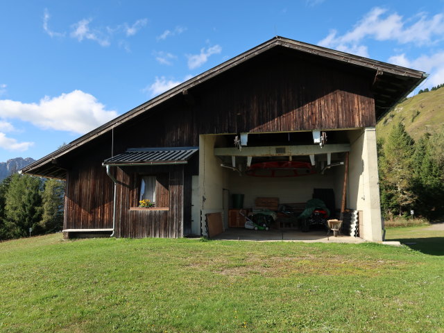Bergstation bei der Enzianhütte