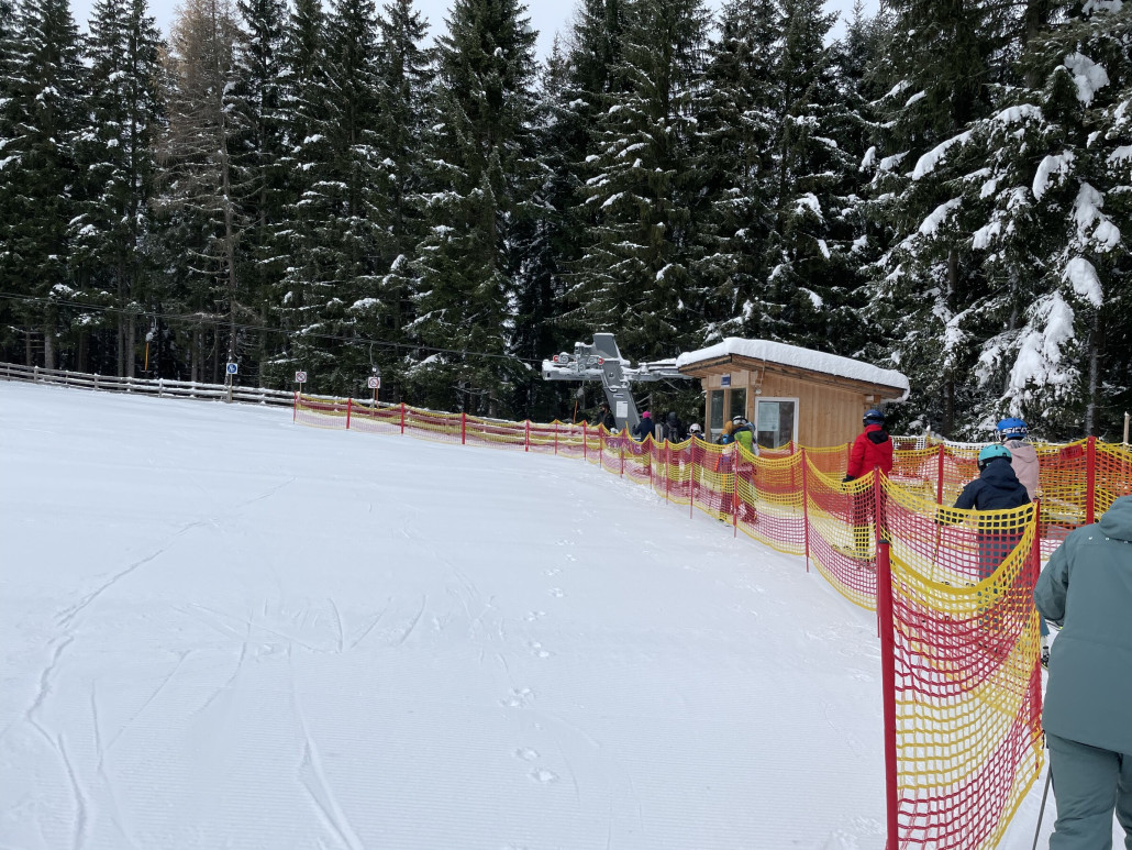 Die neue Talstation des SL Halsmarterlift