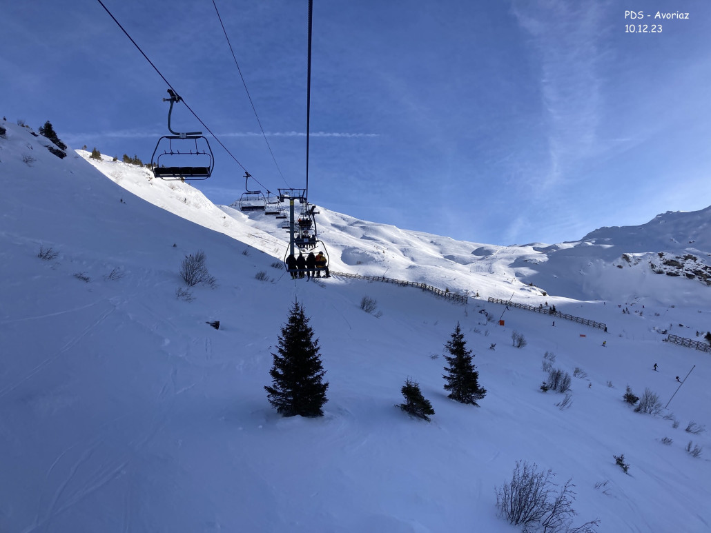 Choucas Sessellift, Chavanette France