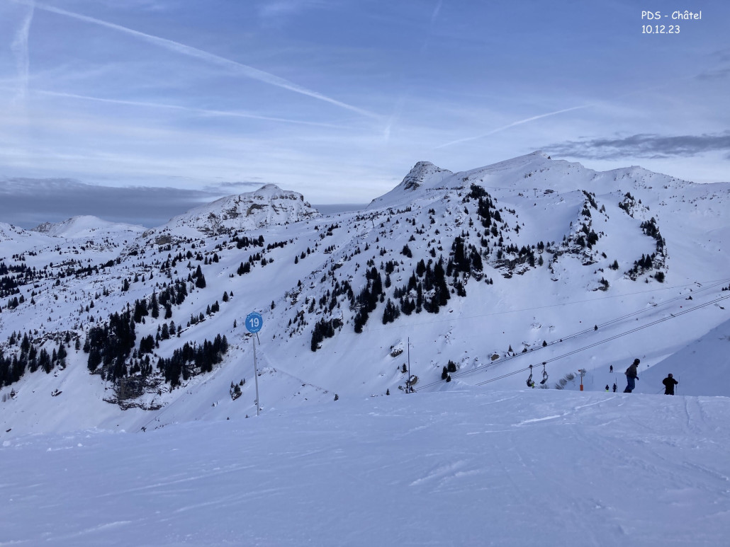 Sessellift Rochassons und Chatel