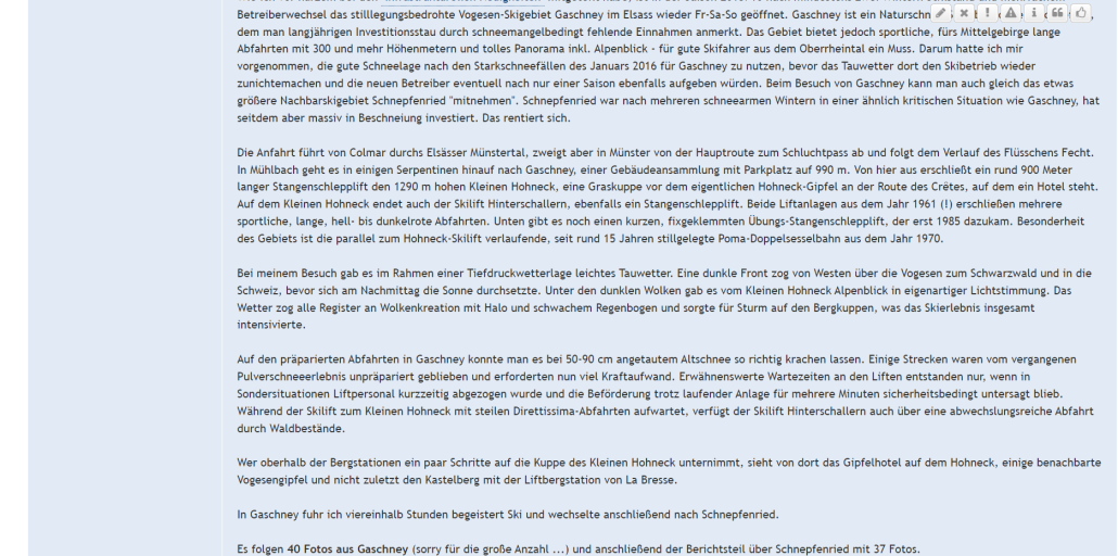 Bsp 1: Post-Buttons "sticky" immer am oberen Rand des Bildschirms positionieren