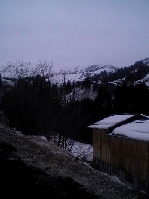 Langsam sieht's nach Skigebiet aus.