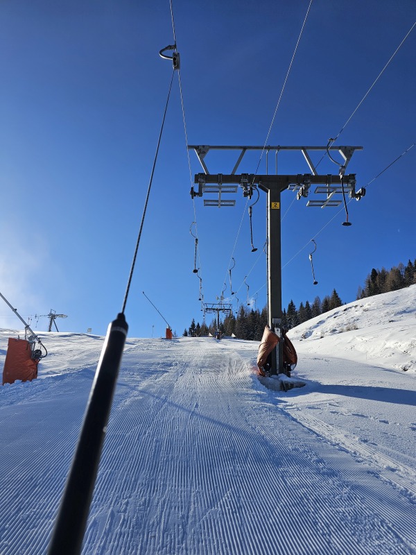Eine kurze Fahrt zum Aufwärmen...