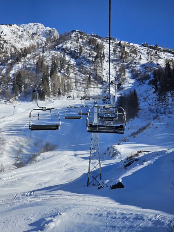 Im Bereich der Watschiger-Alm kurz vor dem Steilstück.