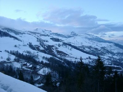 Berkamm mit Doucy-Combelouviere im Hintergrund.