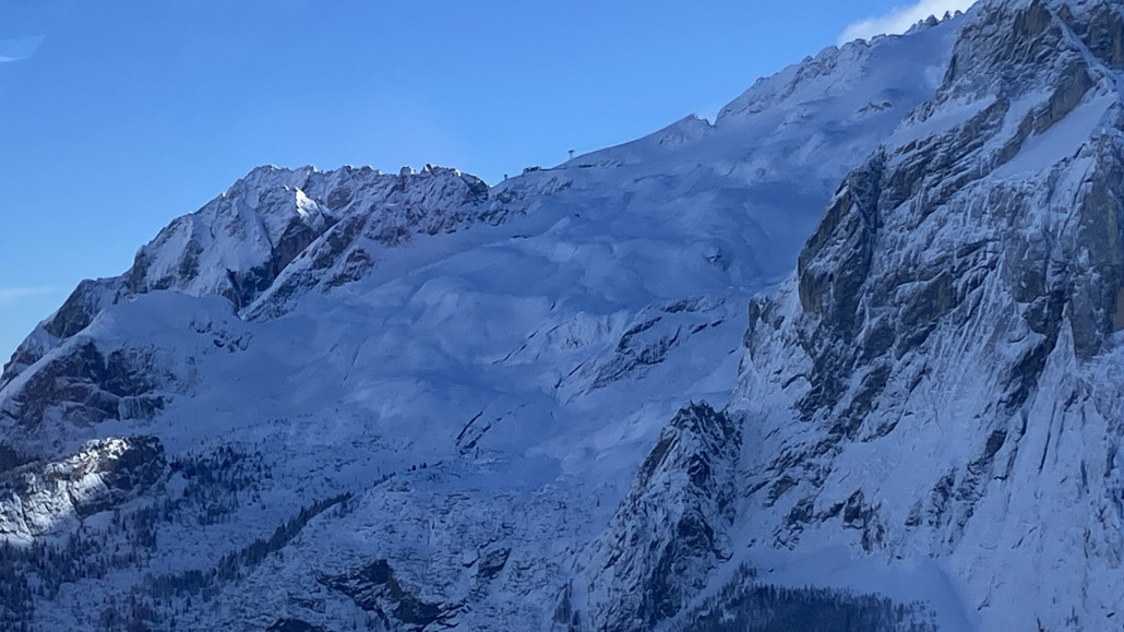 Schöner Blick zur Marmolata