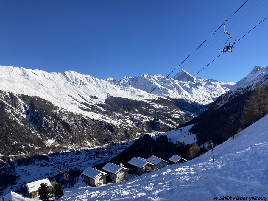 Sesselbahn und Chalets-Vieux