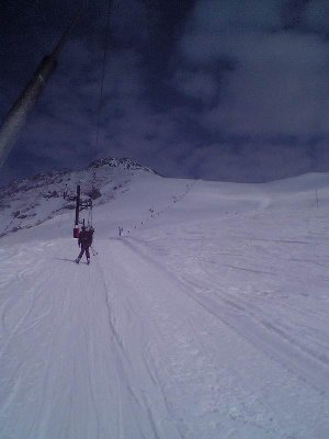 Ein Schmankerl des Gebietes ist sicherlich die Buckelpiste Creve Tete, erschlossen durch den Gollet-Stangenschlepper.