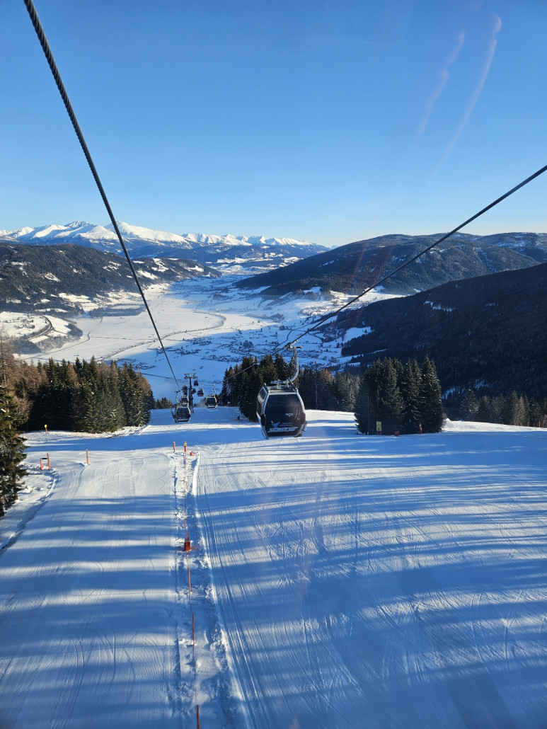 Bergfahrt mit dem Silverjet 1