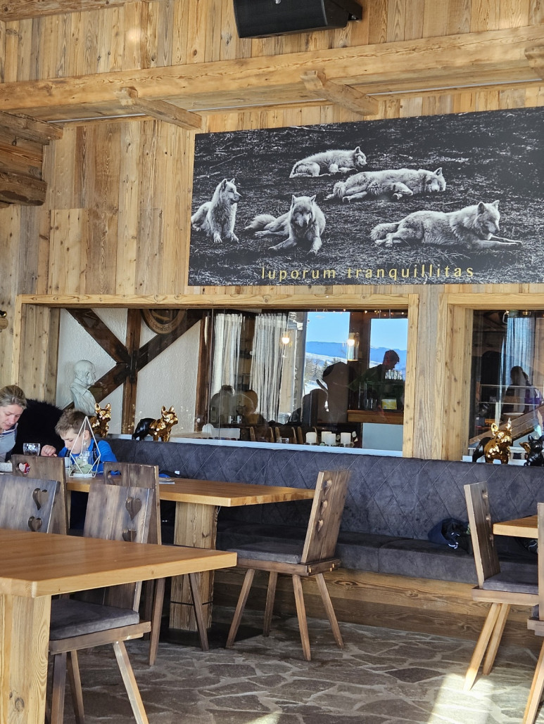 auf eine Suppe zum Aufwärmen in die Gamskogelhütte