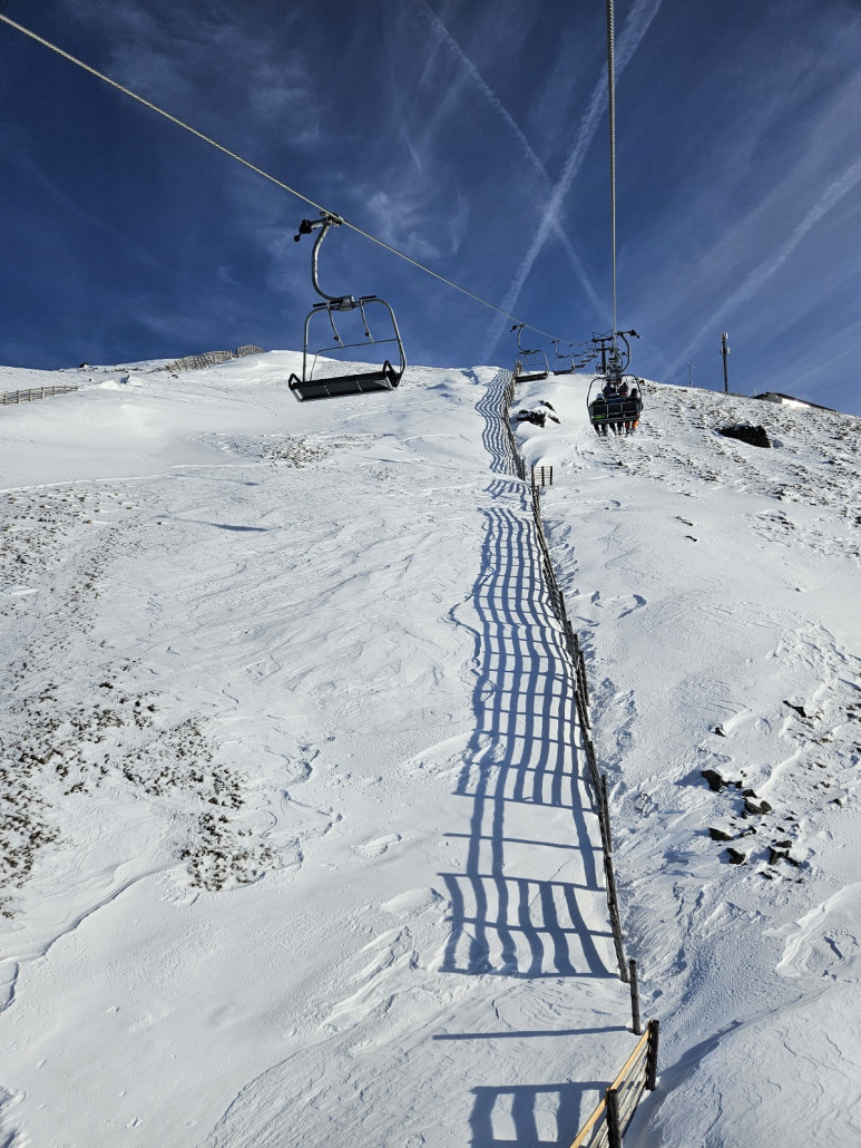 im oberen Drittel schaut es nicht so gut aus. Der Wind ist da das Thema