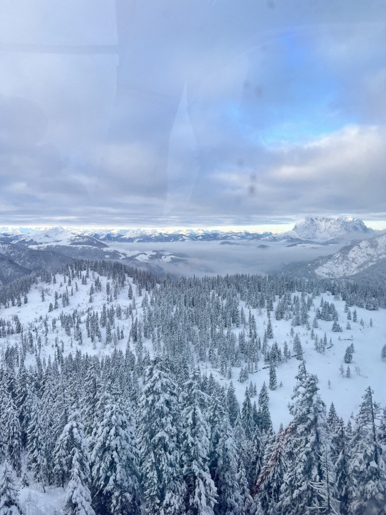 Noch leicht bewölkt..