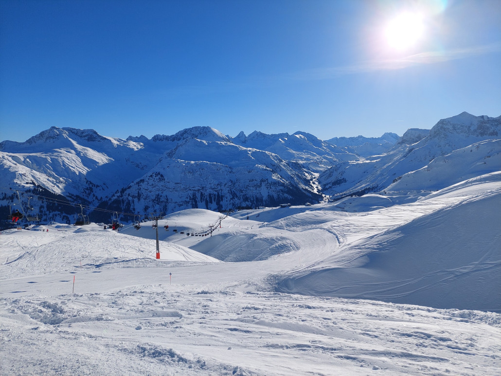 Ausblick Bergstation Rotschrofen