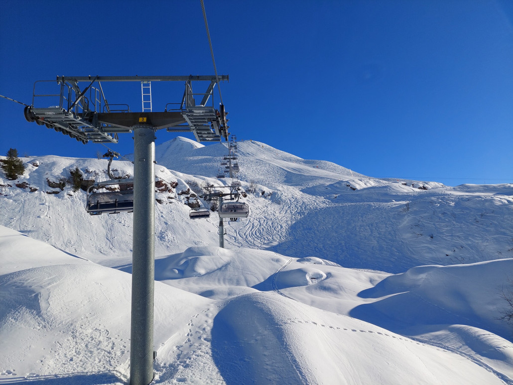 Trittalpbahn, einmal Paziel wiederholt