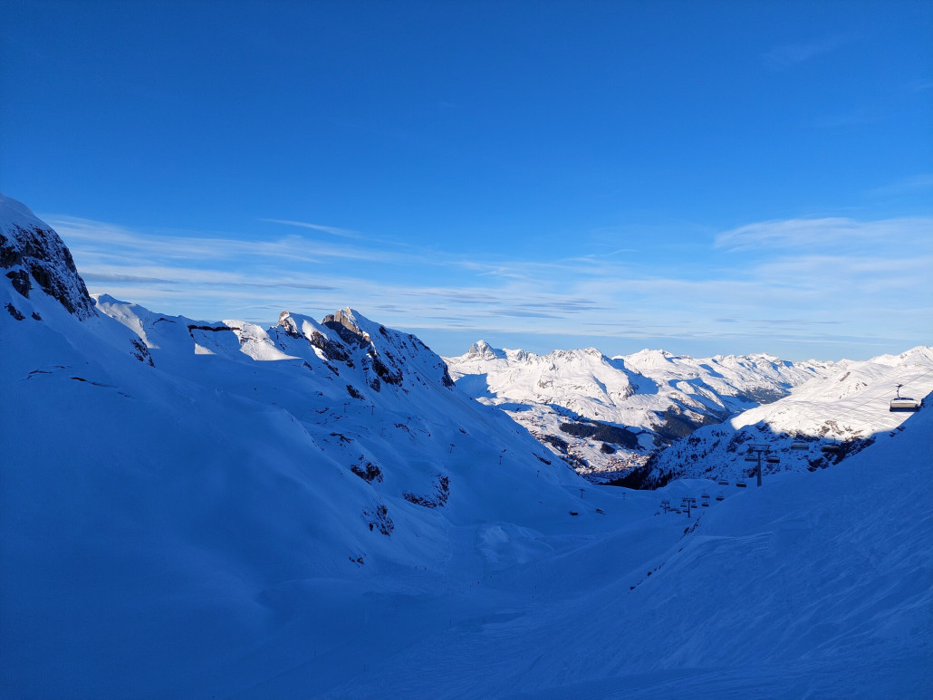 Später am Muggengrat, auch die direkte Variante mal probiert