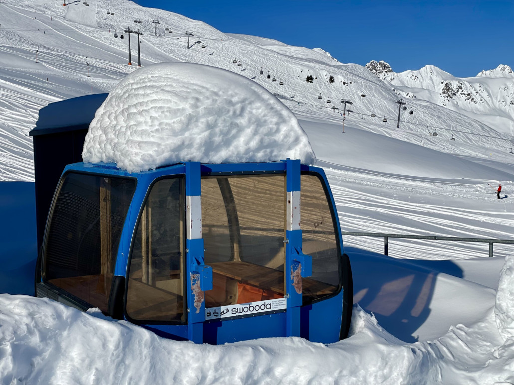 Die Schneelage ist gut und die Sonne schien auch. Was will man mehr?