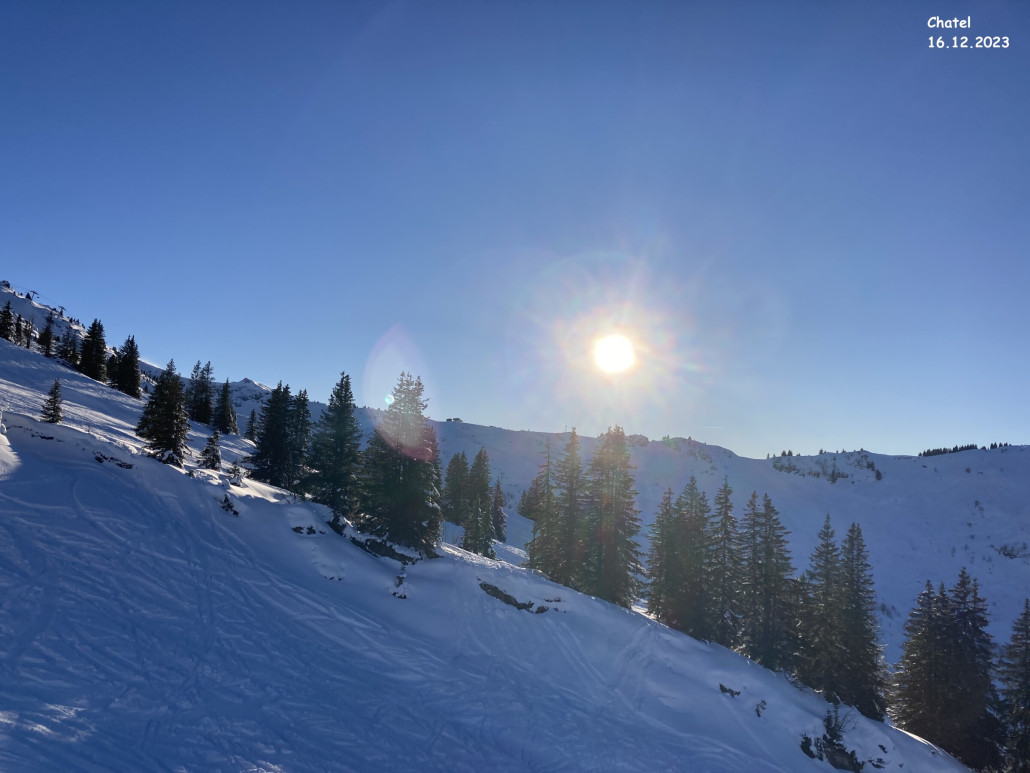 Vom sessellift Cornebois