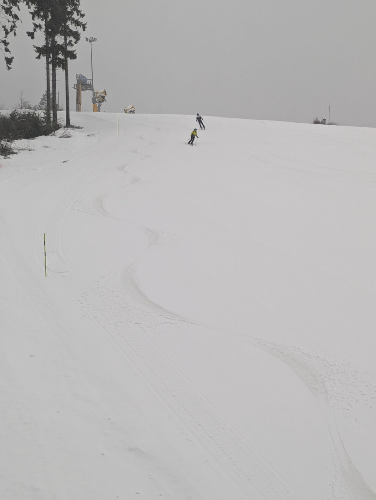 Spur am Sürenberg aus dem Lift