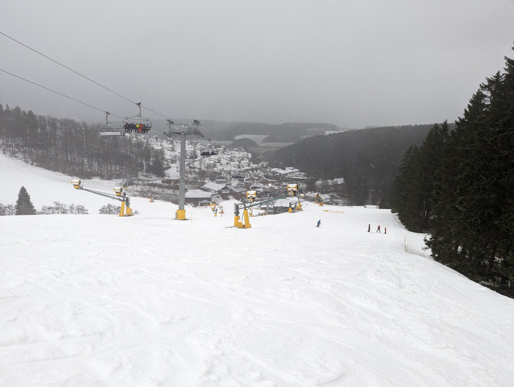 Die Weltcuppiste wurde als erste sulzig - 10:20