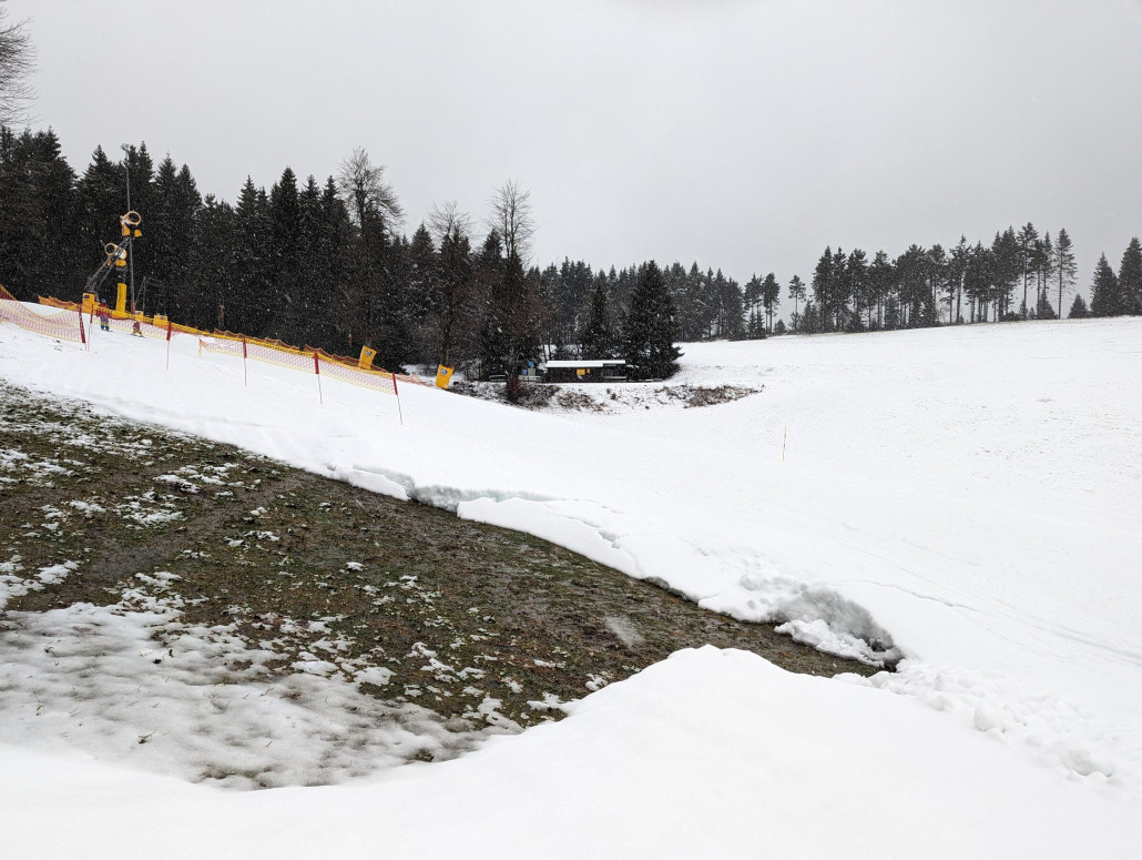 "Gletscherspalten" am BBX