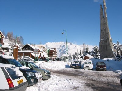 Gratisparkplatz im Ort bei der 4-KSB Belle Etoile