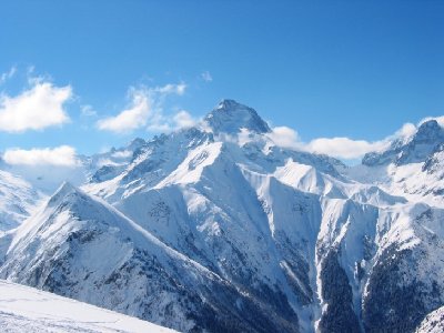 La Muzelle, 3465 m, der Blickfang vom Diable