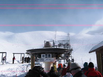 4-SB Toura Talstation, daneben 3-SB Lac Noir