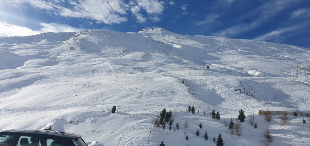 Blick aus Richtung Parkplatz