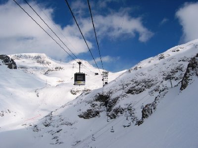 Die 6-KSB Bellecombes wird &amp;quot;überfahren&amp;quot;. Hinten sieht man die 2. Sektion, noch ein ganz schönes Stück