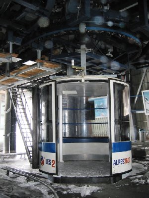 20 Personen-Kabine des Jandri-Express