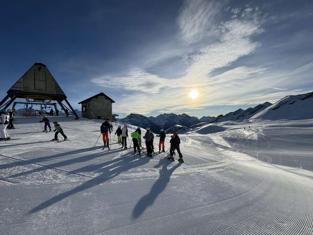 Endlich an der Bergstation