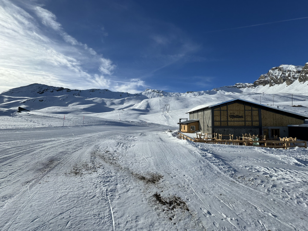 Am Motton finden letzte Renovierungsarbeiten statt
