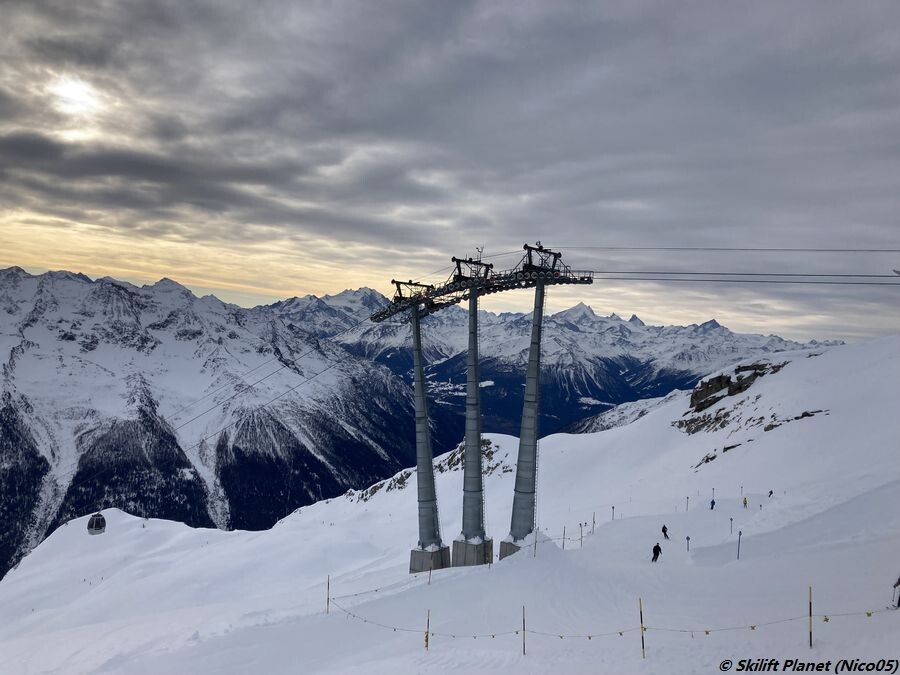 Gletscgerbahn und Panorama