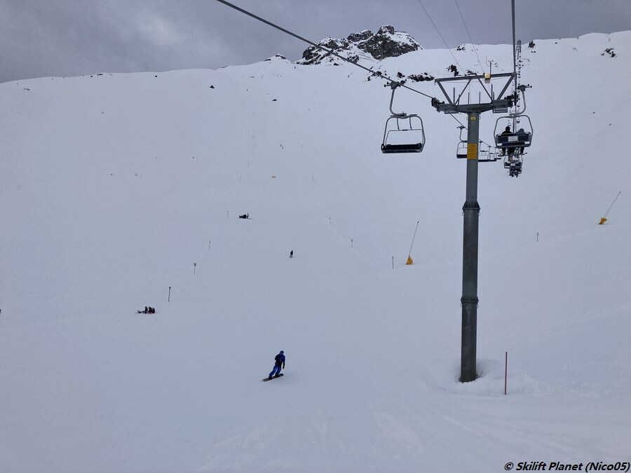 Sesselbahn Stafel-Gandegg und schwarze Piste "ex-Nr. 7"