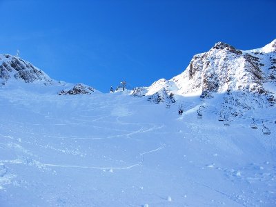 Für eine rote Abfahrt ganz schön steil