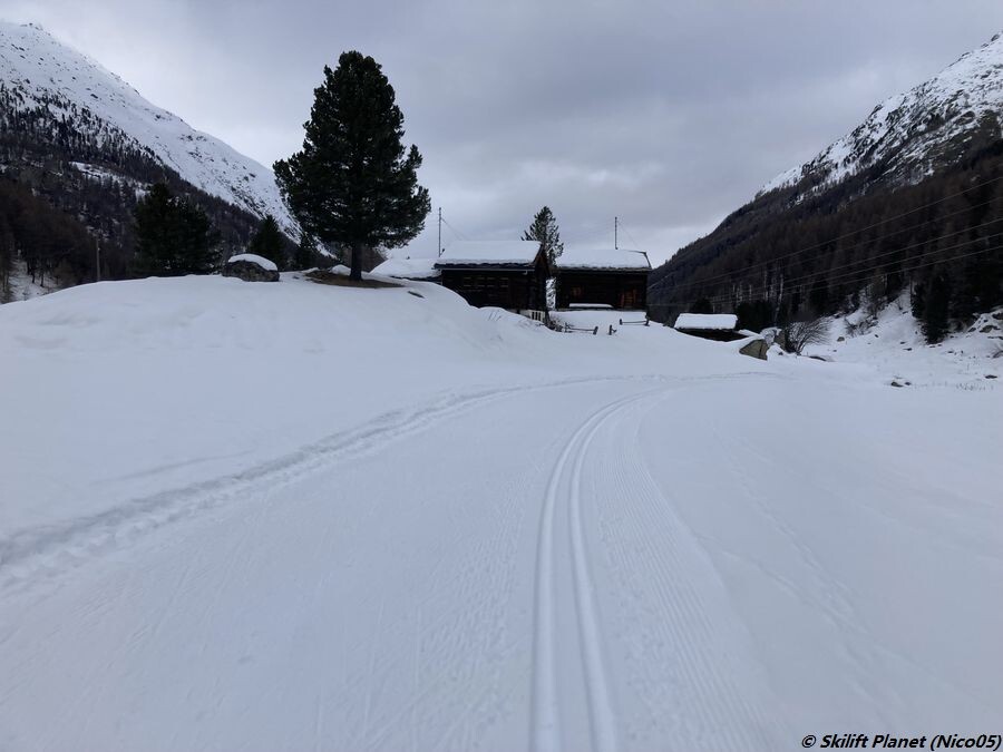 Langlaufloipe Pramousse