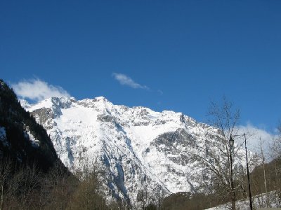 Hochalpine Landschaft im Vénéon-Tal