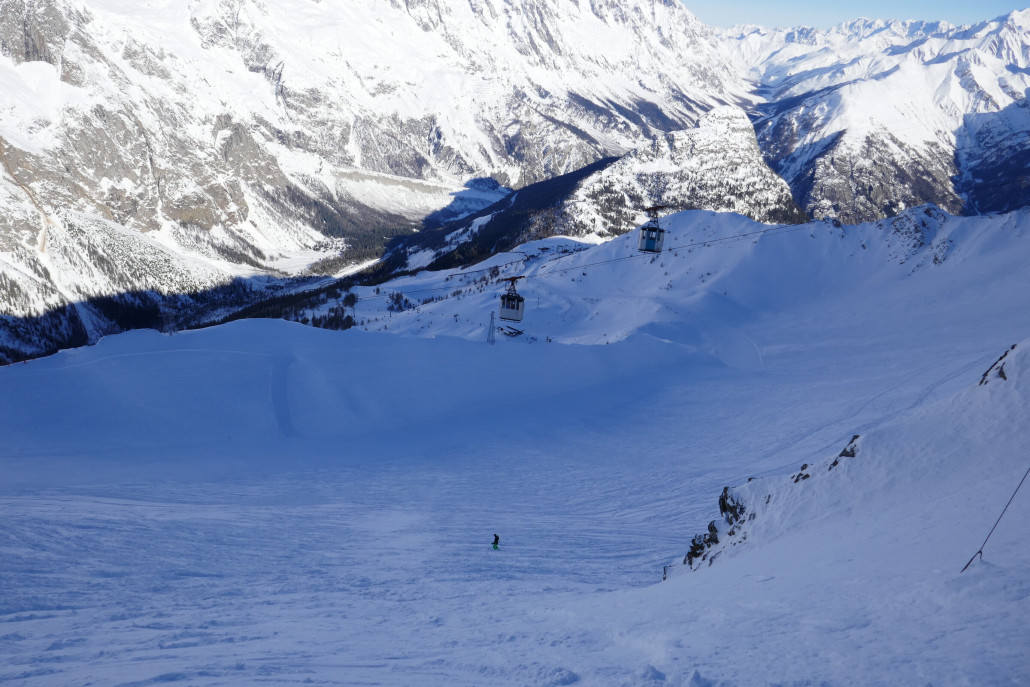 „Flaches“ Stück am Ende das direkt in die Youla Piste mündet.