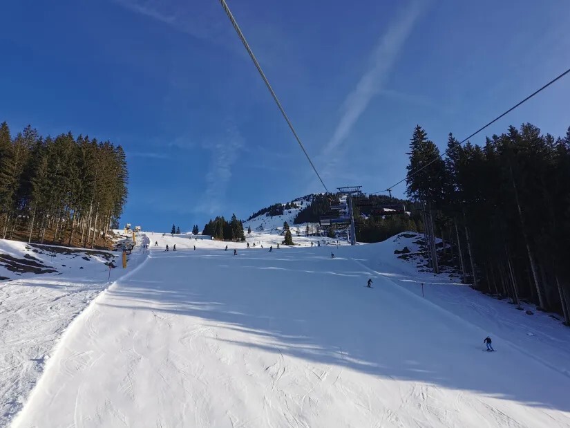 2. Bereits in der Fleiding Bahn.