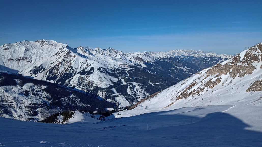 Blick zur Schlossalm