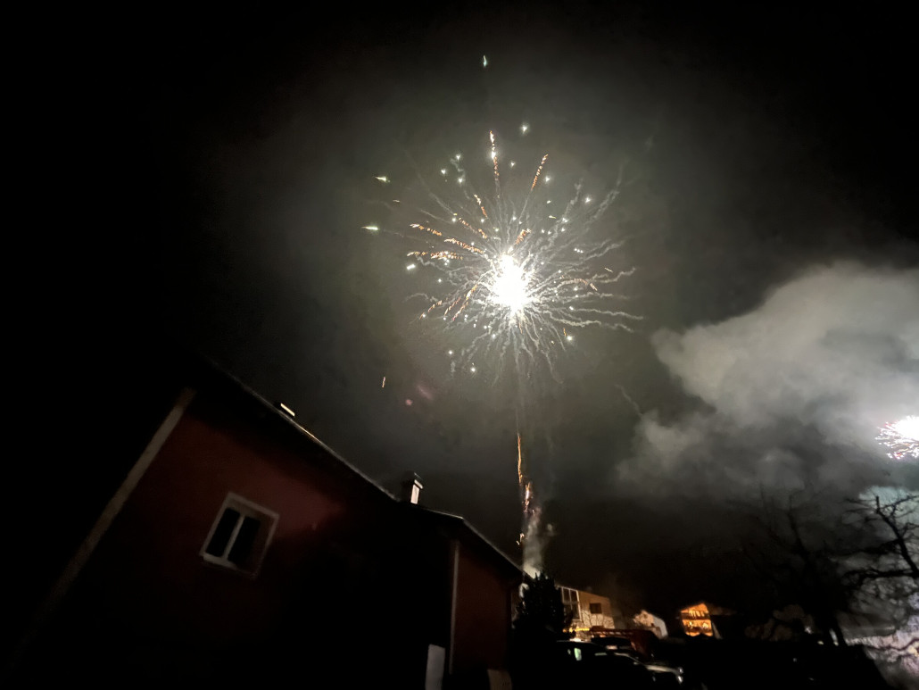 Bereits um Mitternacht hatte es aufgeklart