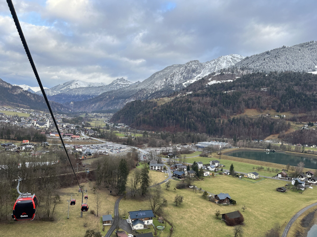 Und der obligatorische Parkplatzblick