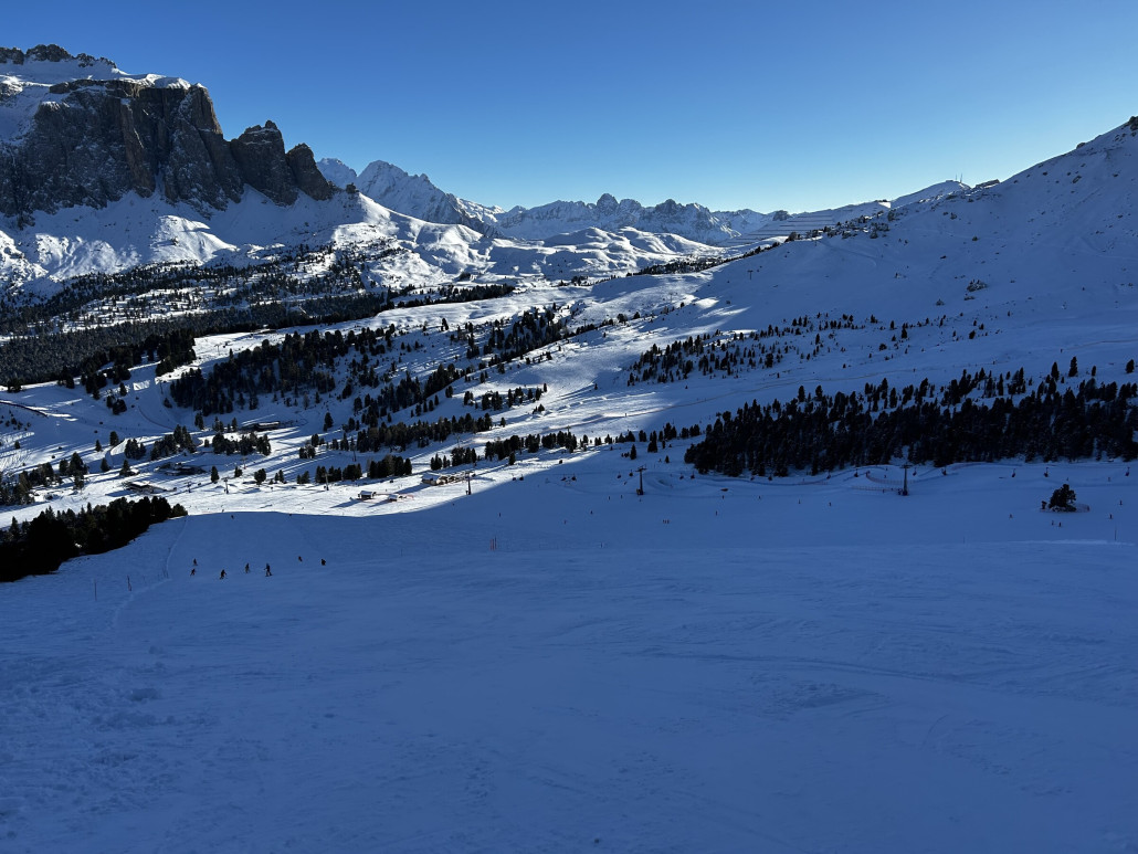 Die Paprika am Piz Sella war auch am Nachmittag noch super gut. Sind dann in diesem Bereich noch mehrmals gefahren.